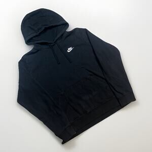 Nike Sportswear Club Fleece Men's Pullover Hoodie - Black - Size L